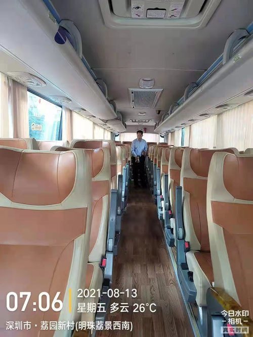 48座開(kāi)沃大巴車(chē)內(nèi)飾 48座大巴車(chē)